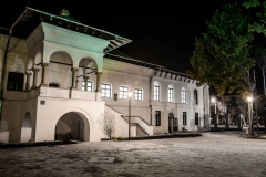 2.Imagine nocturnă cu Casa Domnească @Muzeul Municipal Râmnicu Sărat