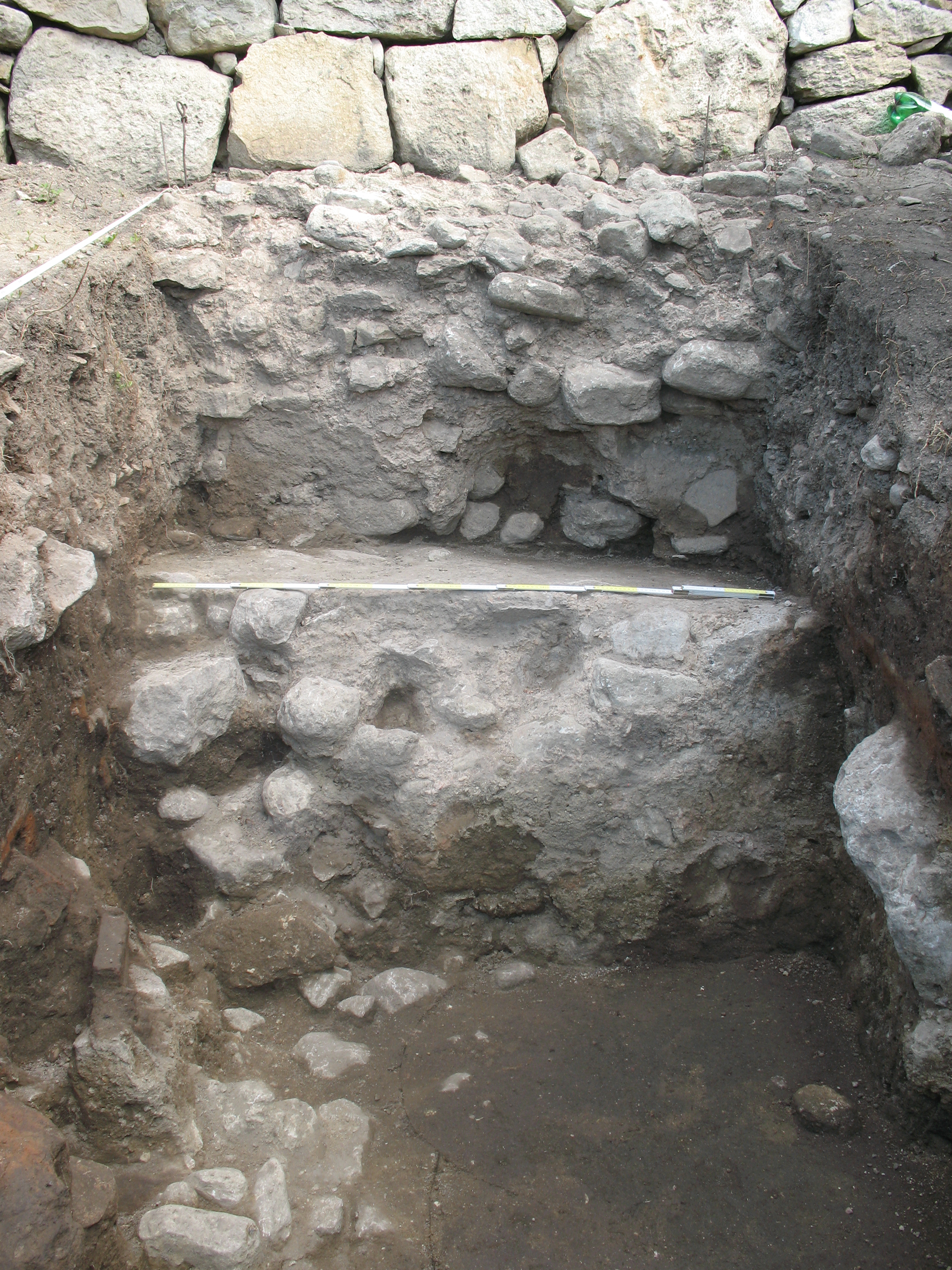 7. Zidul de nord al castrului roman de la Pietroasele ©Muzeul Judeșean Buzău (1)